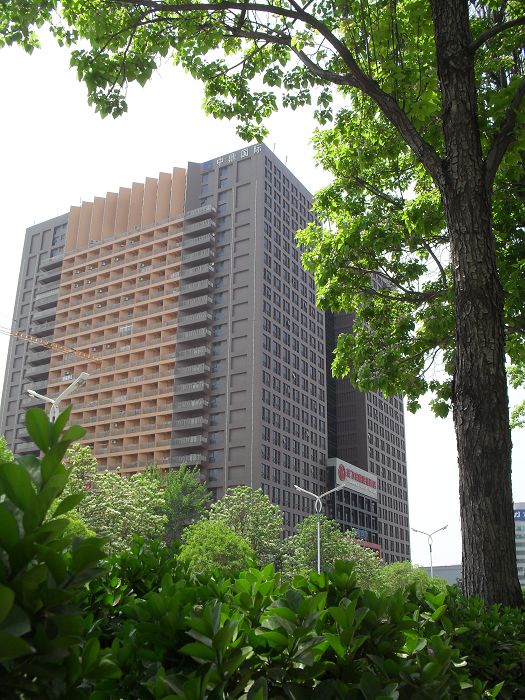 潍坊，城在绿中！