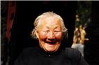 《奶奶灿烂的笑脸》