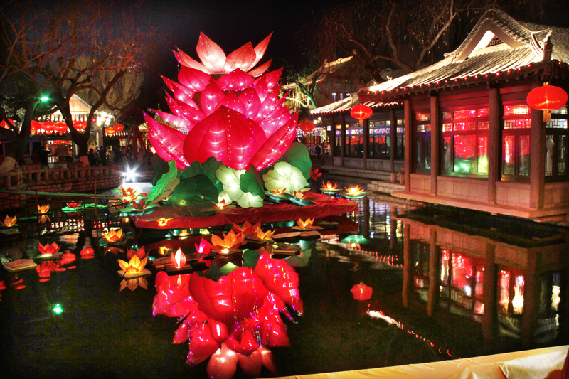趵突泉花灯