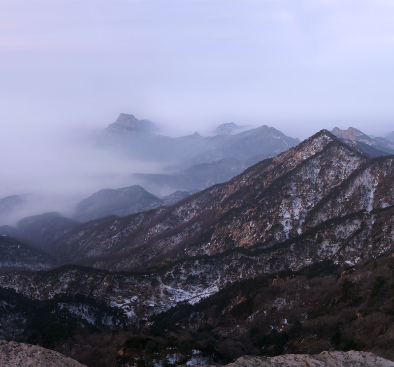 浓墨淡彩绘岱岳
