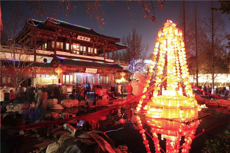 正月十五闹元宵-趵突泉灯会之一