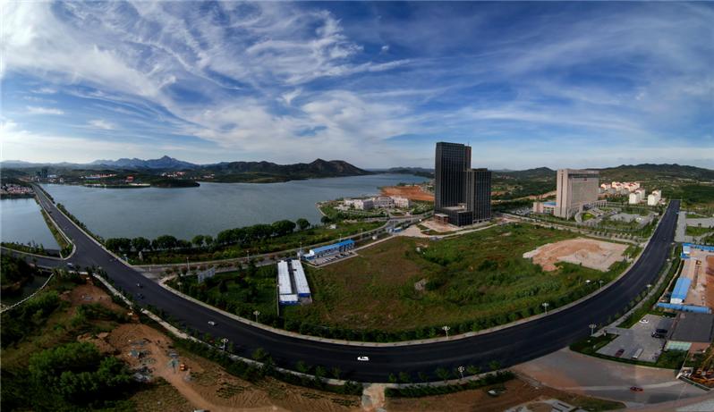 环湖美景