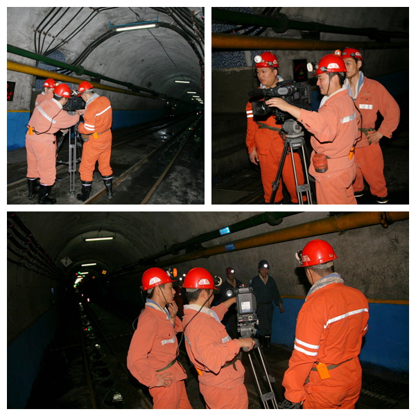 将镜头对准一线煤矿工人