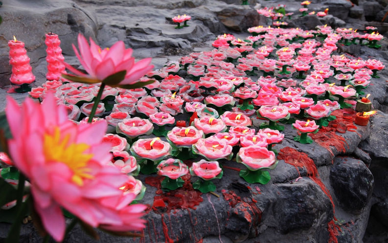 吉祥如意莲花灯