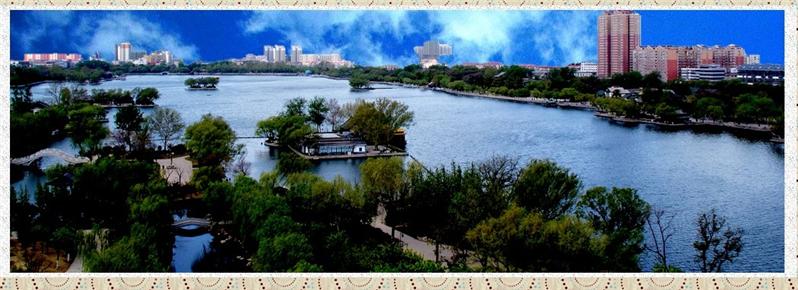 《明湖美景》