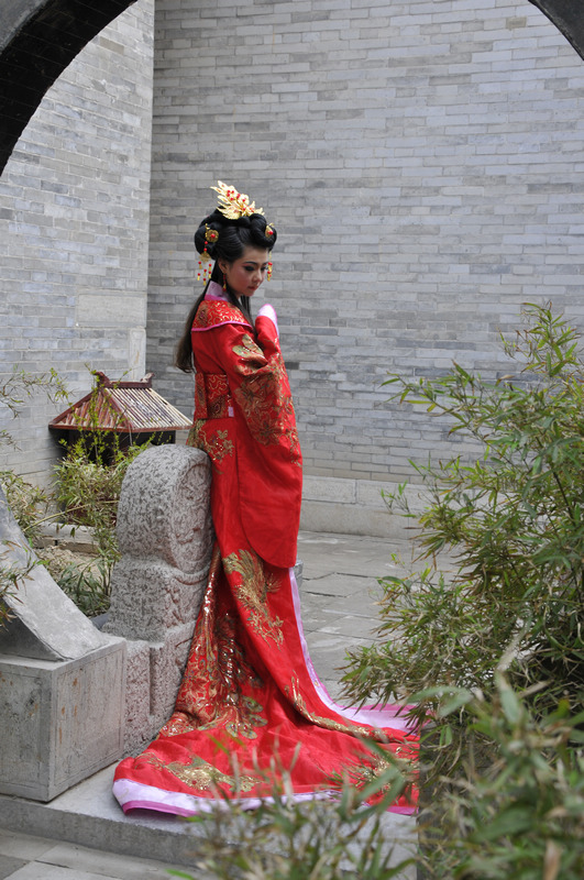 “梦回大唐”婚礼秀之四