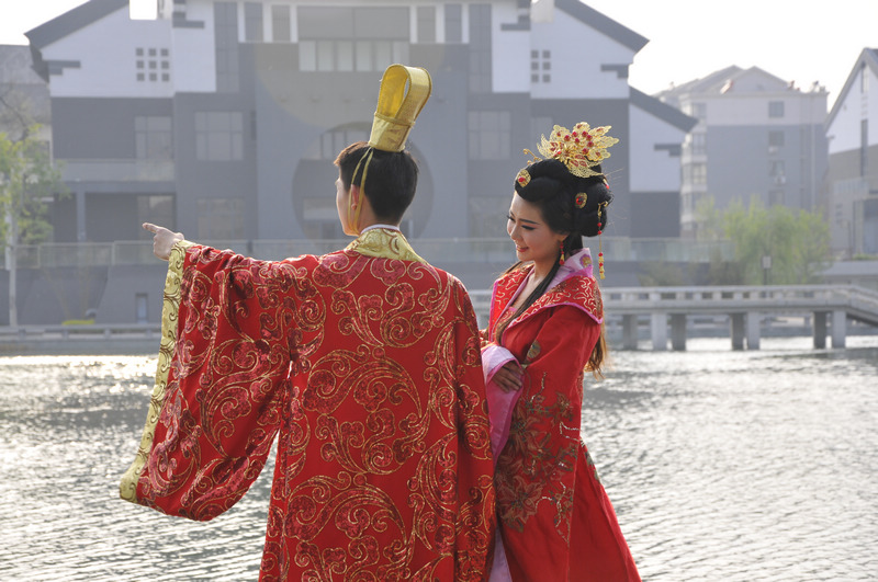 “梦回大唐”婚礼秀之五