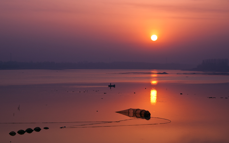 沂河晨韵