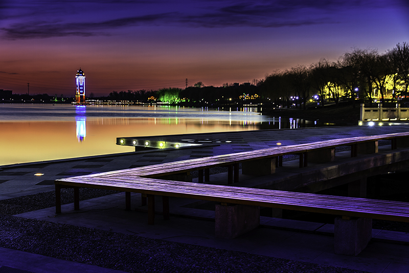 昌乐公园夜景