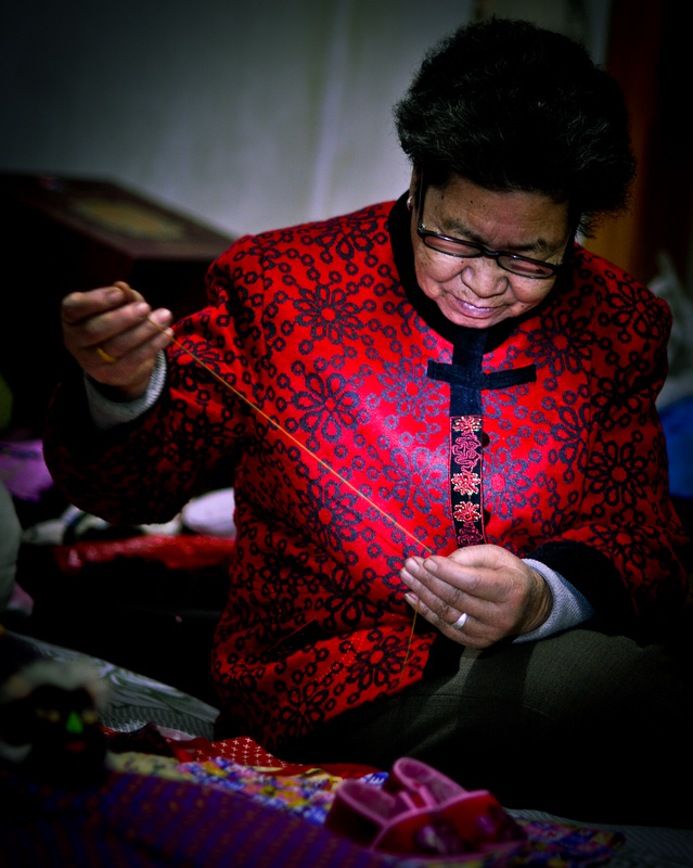 老妈和她的手工小布鞋---（1）