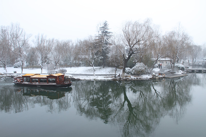 冬雪大明湖一瞥2