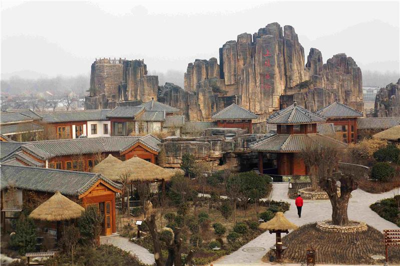 夏津德百温泉度假村,画意中