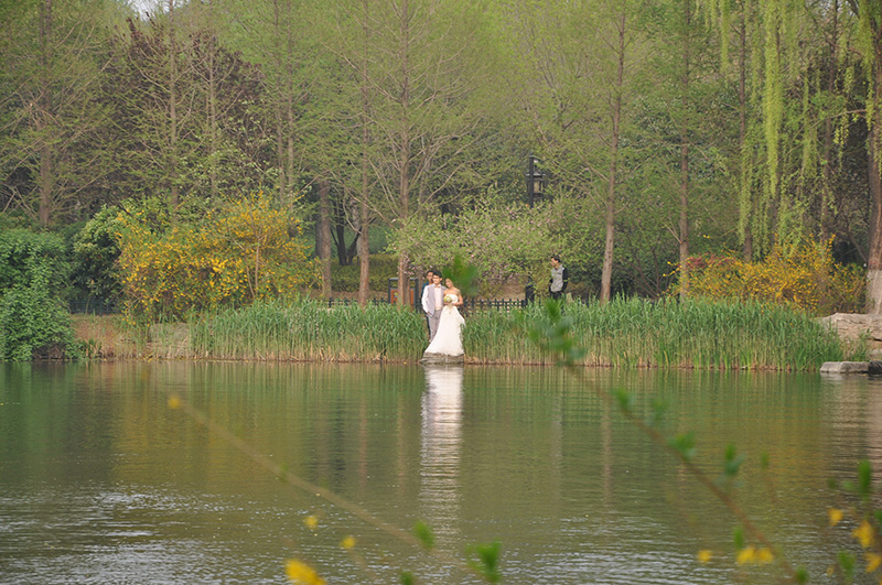 婚纱照也要天时地利人和。