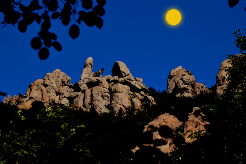 崂山奇石-崂山道士