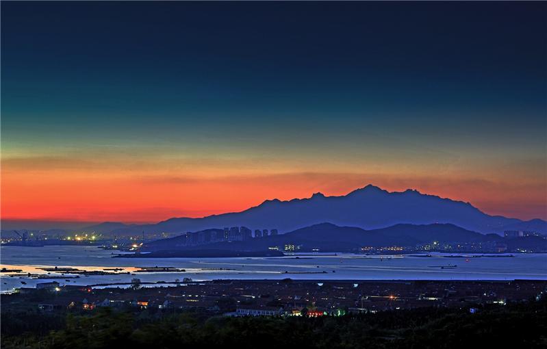 青岛西海岸夜景