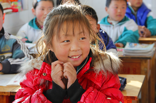 八路军希望小学的孩子们之三