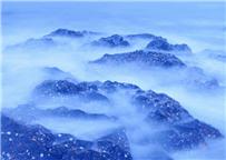 海浪飘逸似仙境