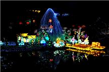 趵突泉花灯夜景