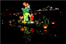 趵突泉花灯夜景