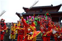 壮观的海阳秧歌