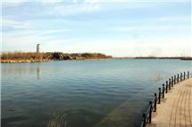 家乡美丽的民丰湖