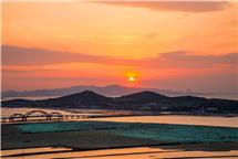 养马岛霞光