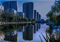 錦湖小区一角-崔兆荣摄