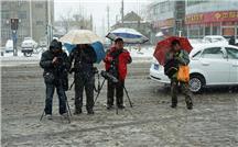 周村猴年初雪之景2