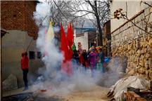 年味浓浓盈山村