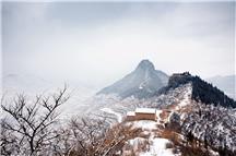 涌泉齐长城雪景