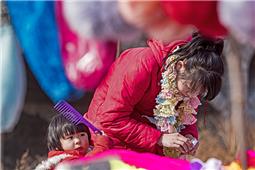 要和妈妈一样漂亮