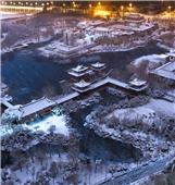 颜真卿公园的雪夜