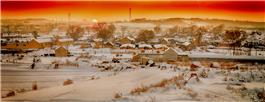 雪至夕阳