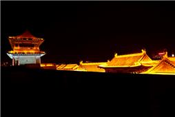 青州古城夜色