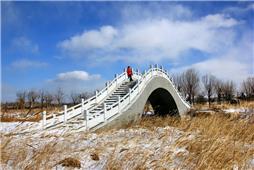 《枫桥残雪》