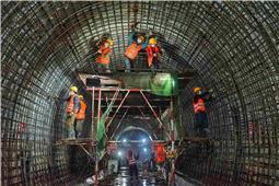 青岛市地铁四号线土建07工区项目经理部全线安全有序复工