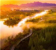 油画小镇张家楼风景美如画