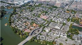 瞰见古城台儿庄