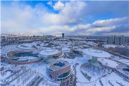 福莱山公园雪景