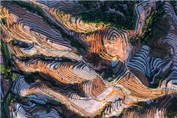 最美鲁中旋车沟梯田