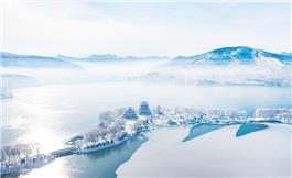 雪中梦幻五阳湖