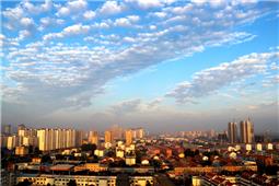 小城一景