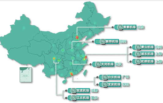 莞佛高速,京沪高速,沪昆高速,沪渝高速,大部分拥堵高速分布在南方