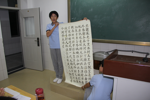 济南高新区海川中学:自管会纳新 又一批优秀学