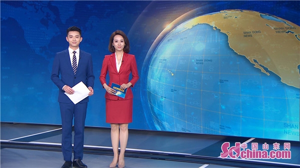 上合组织青岛峰会主播着装来自山东本土品牌