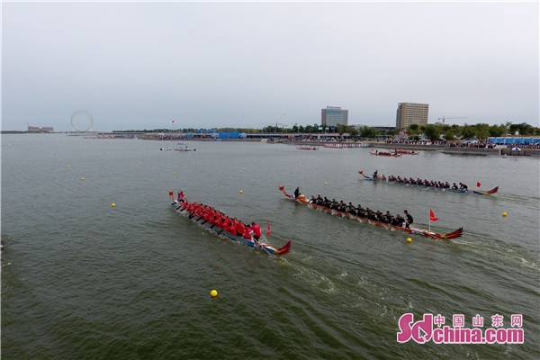 潍坊滨海:2018中国龙舟公开赛(山东潍坊站)开