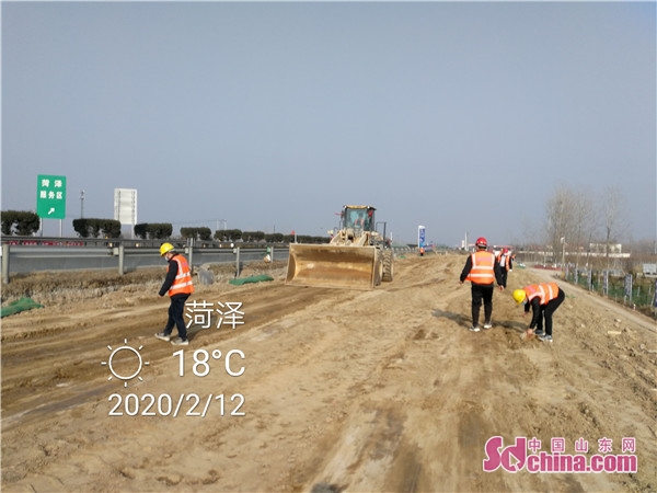 看菏泽这项投资46亿的工程,如何疫情防控和复工建设两不误的?