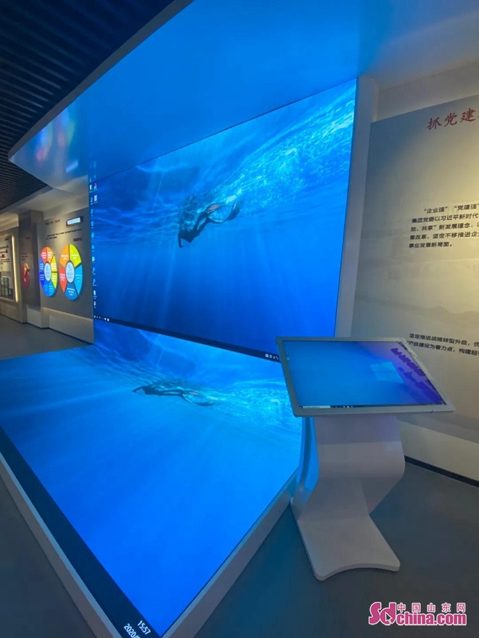 新之航设计的3000平米鲁南制药集团党建馆创全国企业党建馆展陈面积新纪录