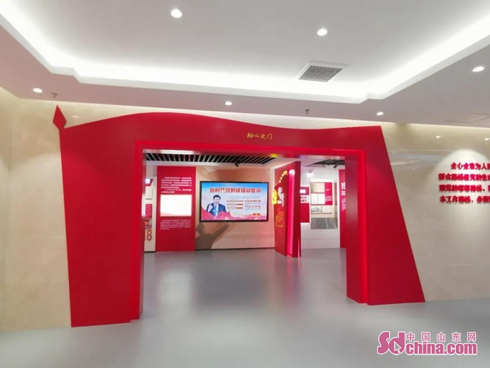新之航设计的3000平米鲁南制药集团党建馆创全国企业党建馆展陈面积新纪录