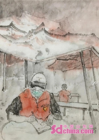 山东省画家排行榜_丝路画语·山东美术名家—走进泰山脚下青天村相聚泰山和居